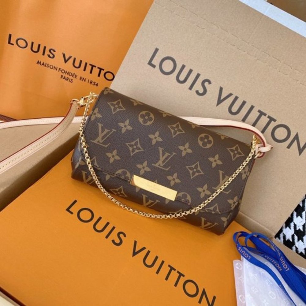 Louis Vuitton Favorite old pattern chain shoulder bag 22x13